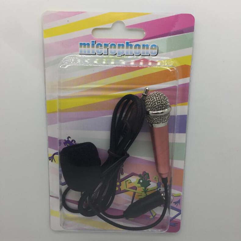 Microphones- Mini Karaoke Condenser Wired 3.5mm Microphone Mic Mobile Phone For Android Microphones- Mini Karaoke Condenser Wired 3.5mm Microphone Mic Mobile Phone For Android